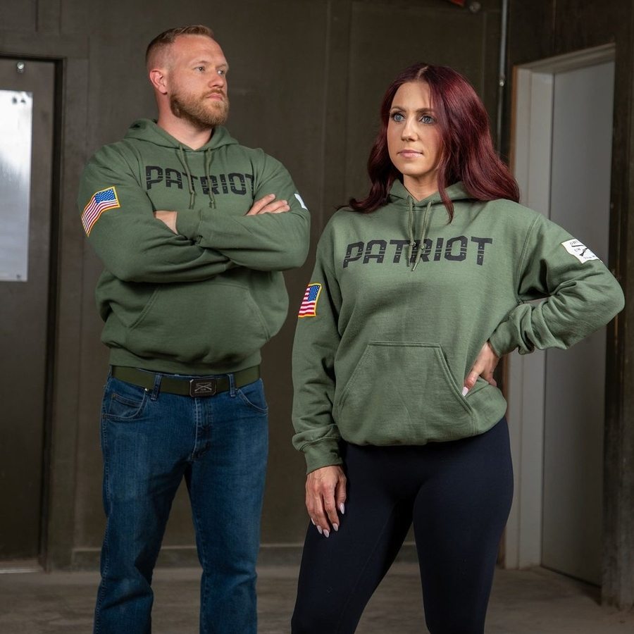 Patriot Hoodie - Military Green