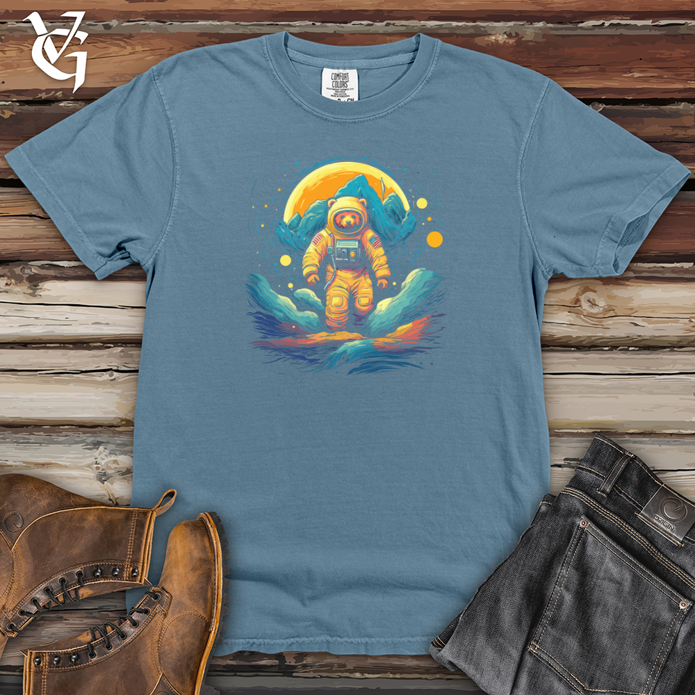 Bear Cosmic Explorer Heavy Cotton Comfort Colors Tee