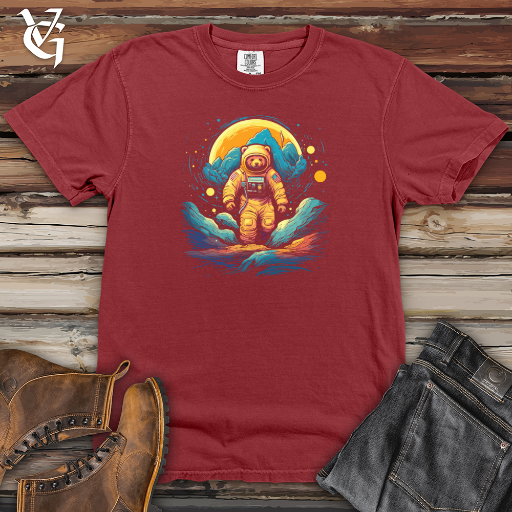 Bear Cosmic Explorer Heavy Cotton Comfort Colors Tee