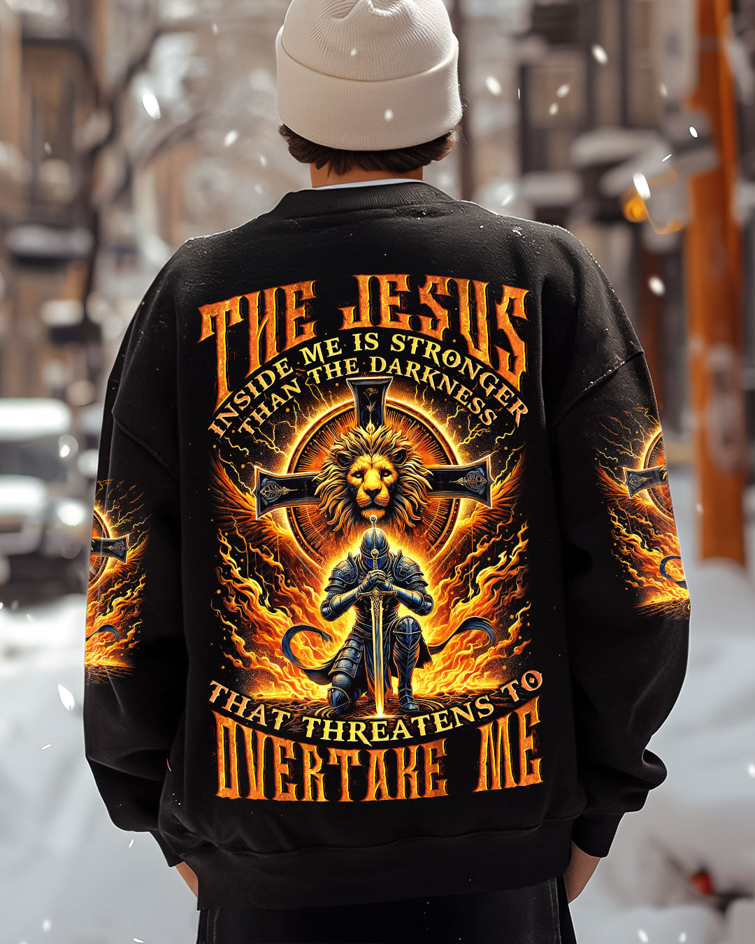 The Jesus Inside Me Men's All Over Print Shirt - Tytm0111241