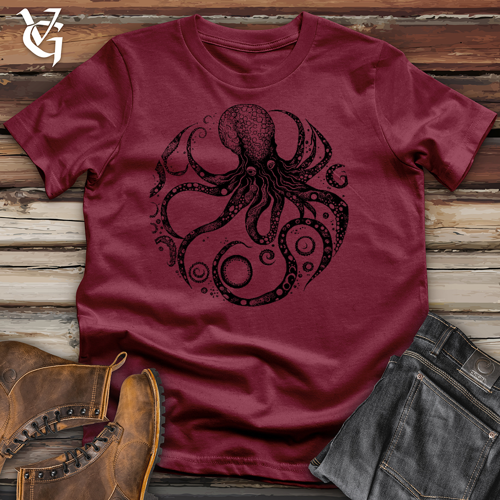 Cycle Of The Octopus Cotton Tee