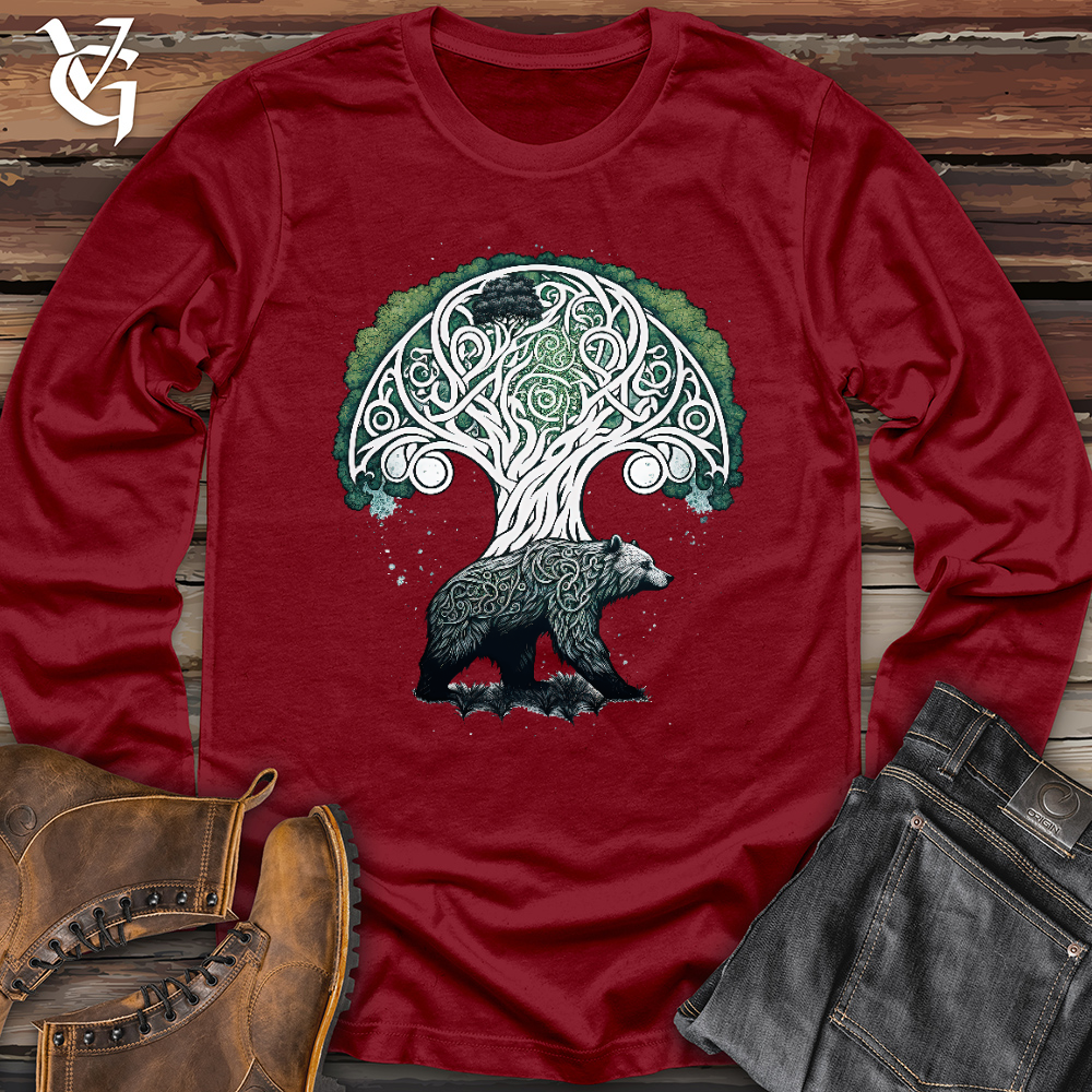 Celtic Bear of Life Long Sleeve