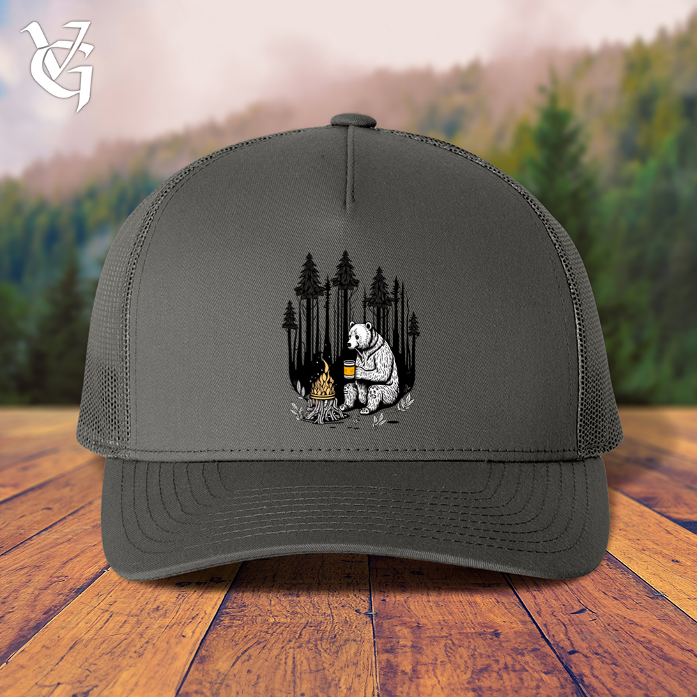 Bear Happy Hour Trucker Cap