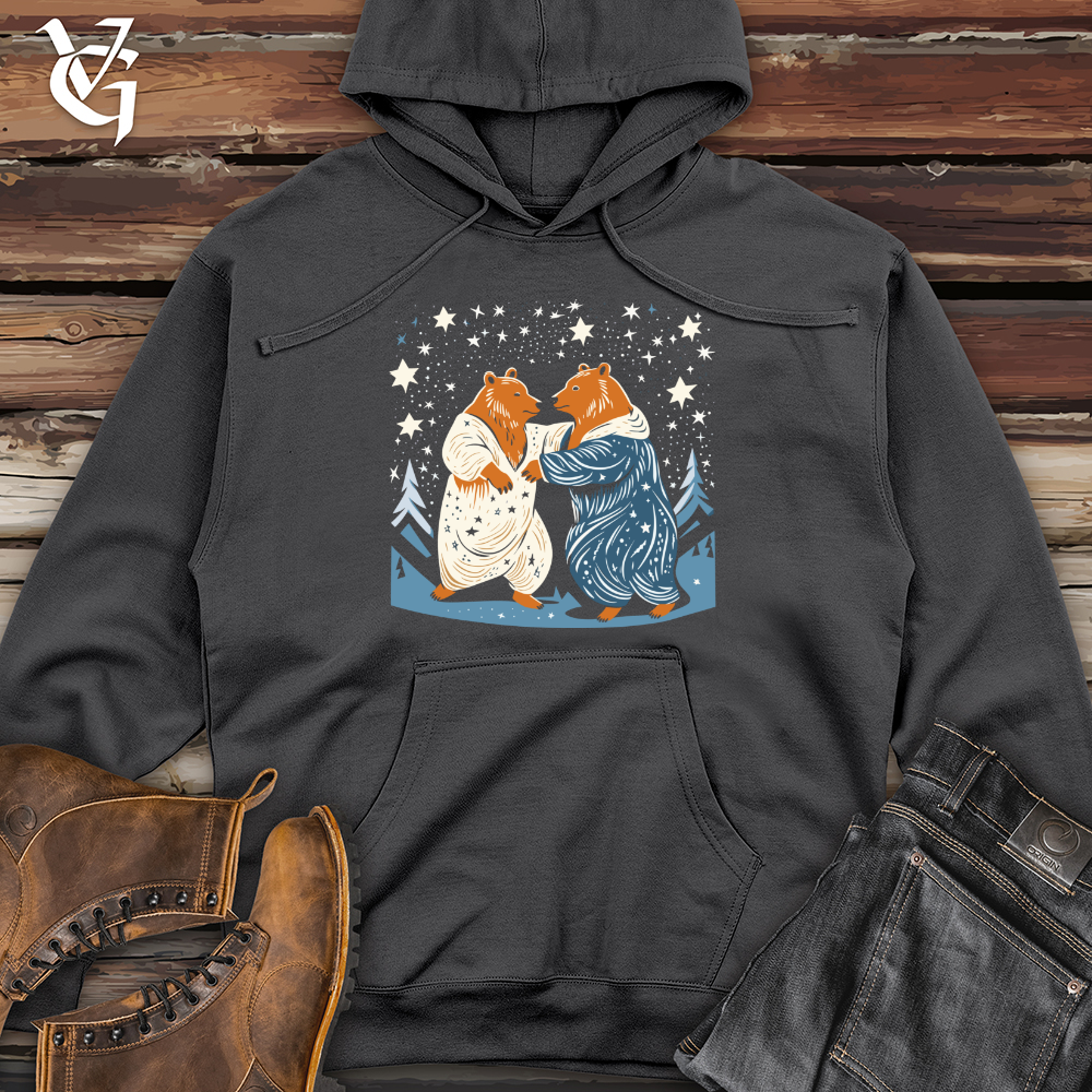 Bears Starry Waltz Midweight Hooded Sweatshirt