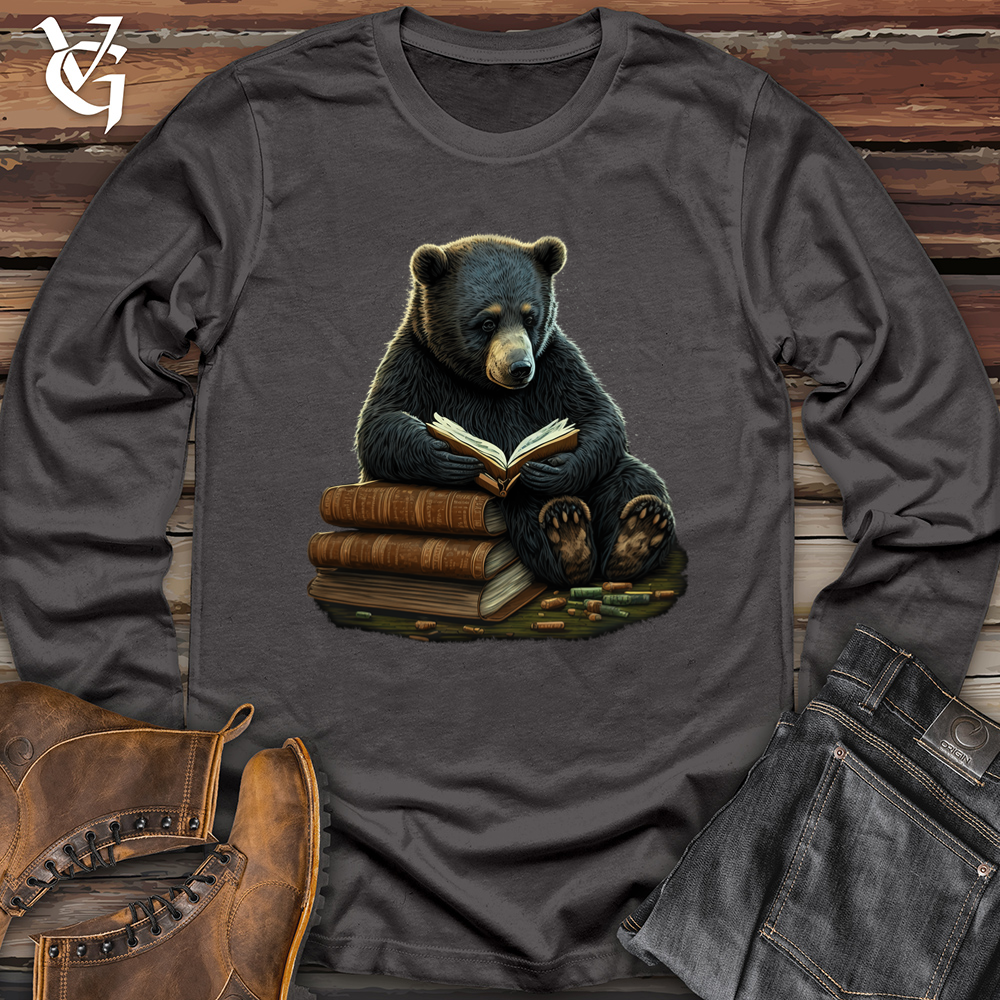 Studious Bear Softstyle Long Sleeve