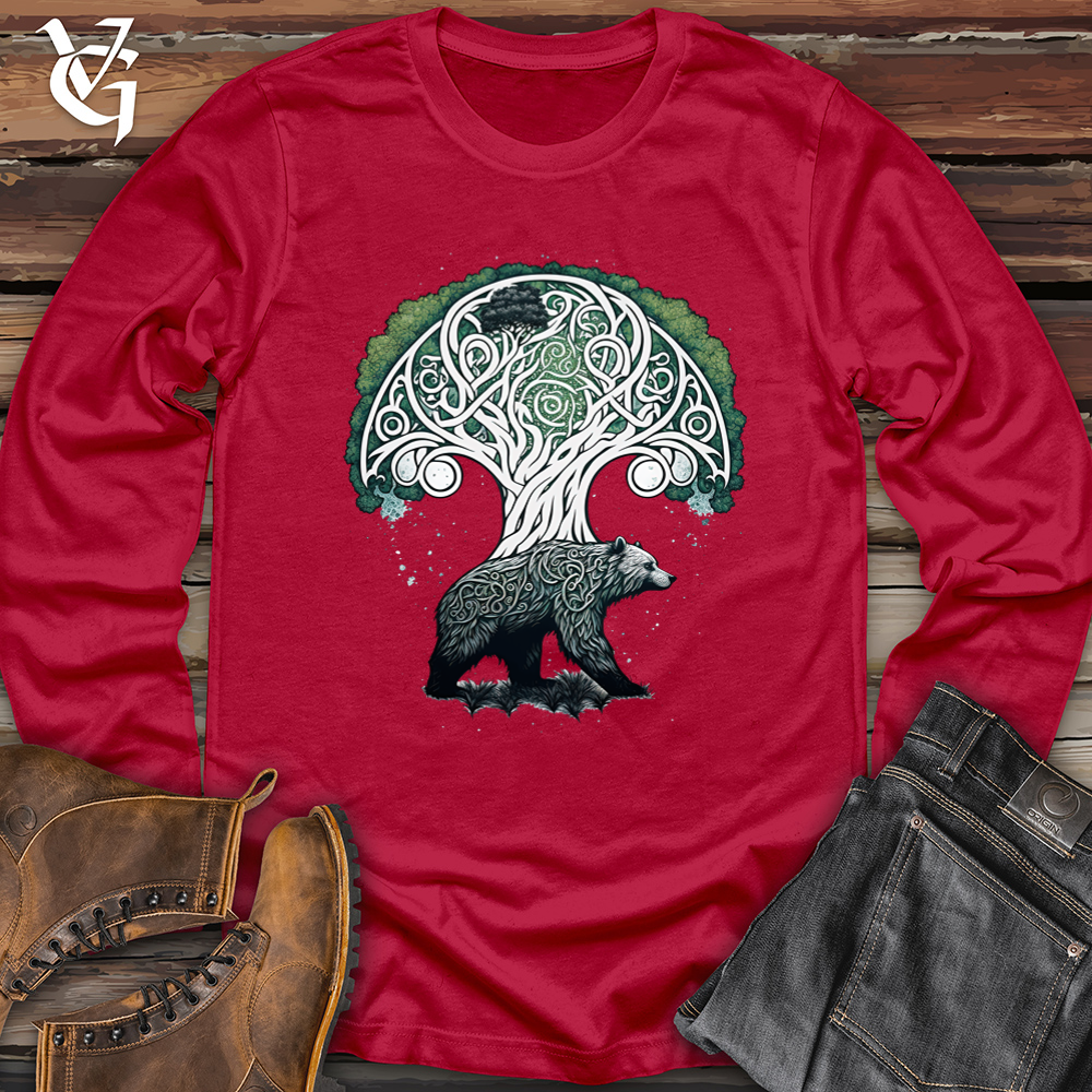 Celtic Bear Of Life Softstyle Long Sleeve