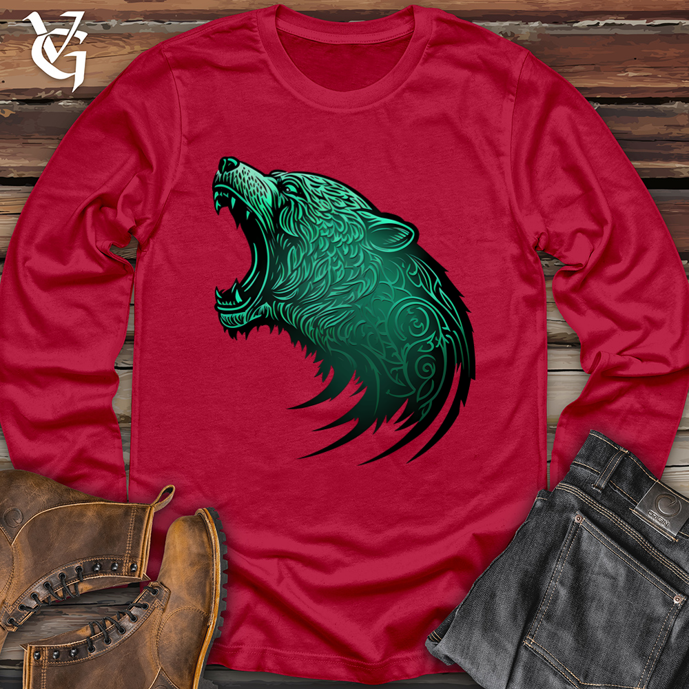 Bear Attack Softstyle Softstyle Long Sleeve