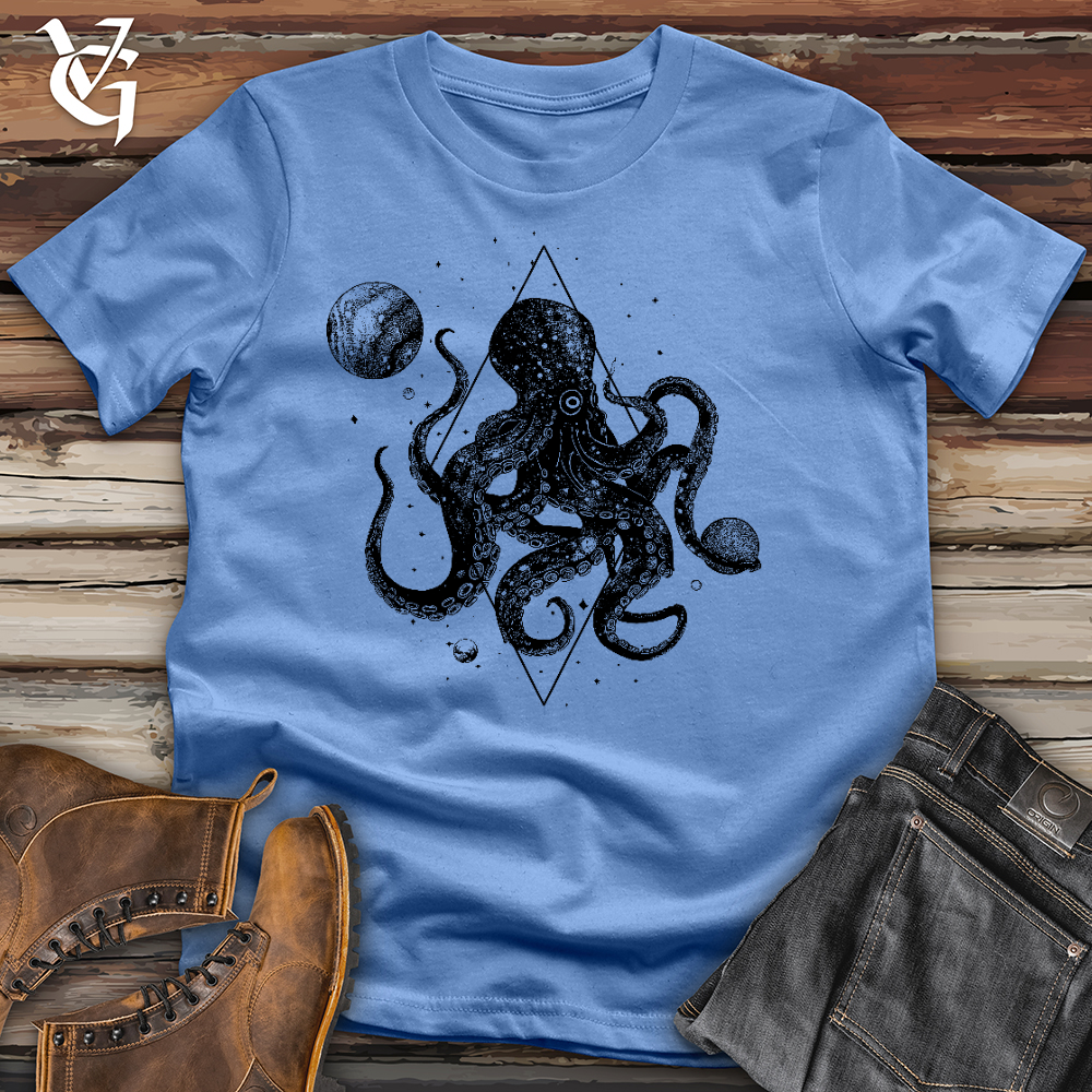 Cosmic Octopus Cotton Tee