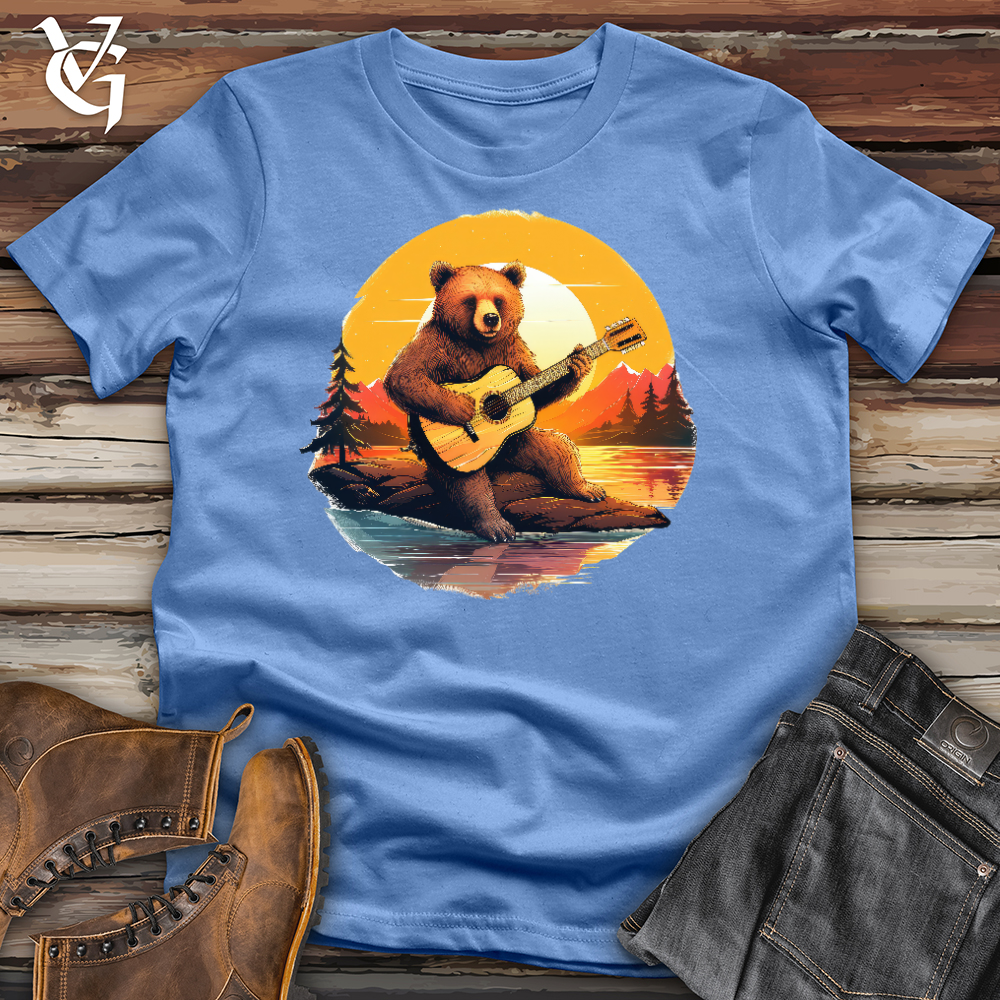 Sunset Bear Guitarist