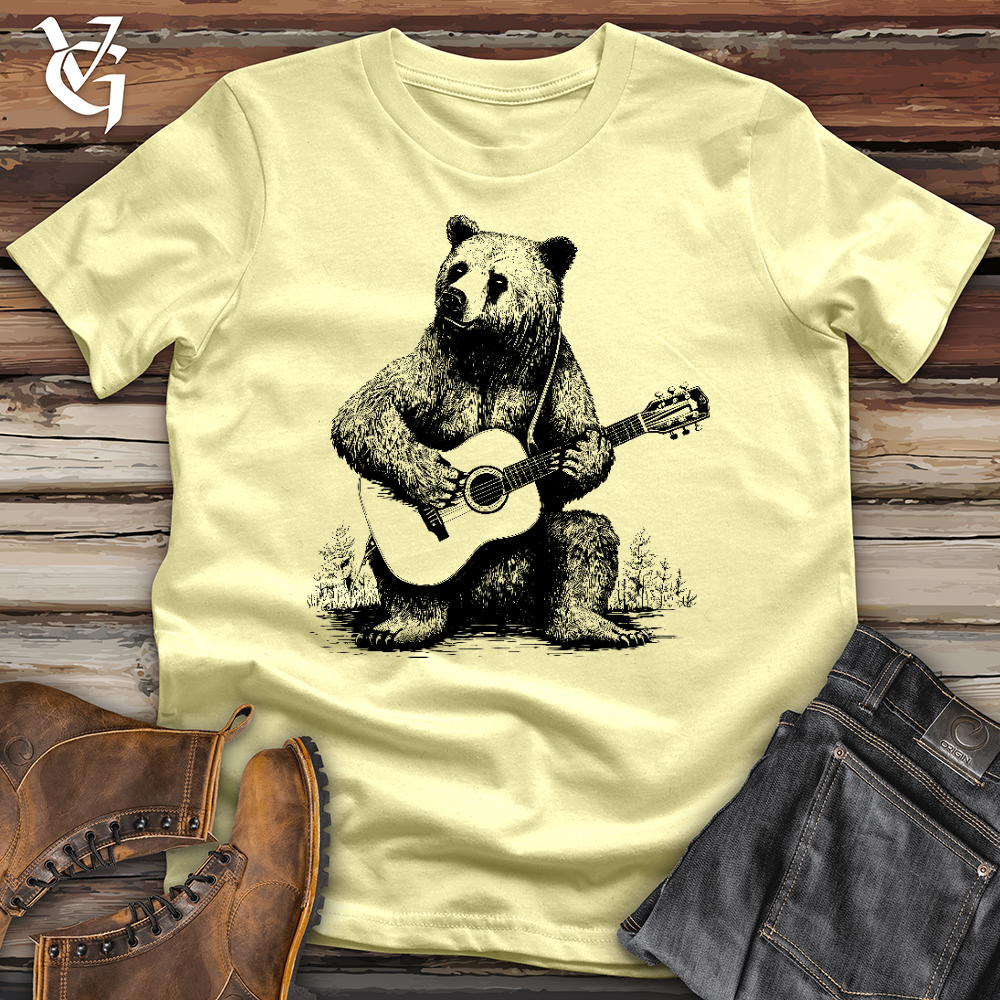 Bear Guitarist Softstyle Tee