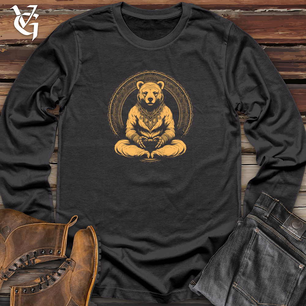 Vintage Zen Bear Long Sleeve