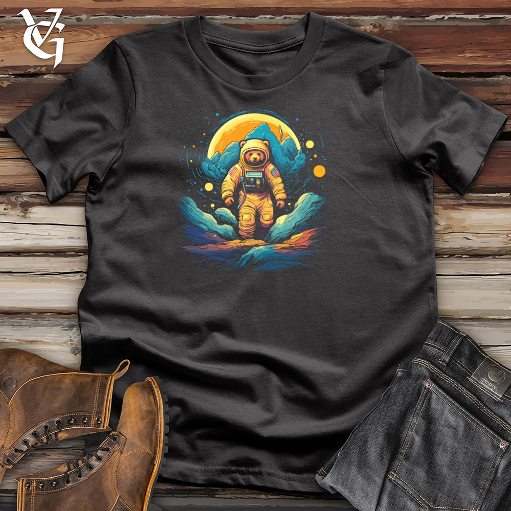 Bear Cosmic Explorer Cotton Tee