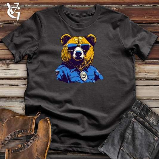 Bear Shield Sentinel Cotton Tee