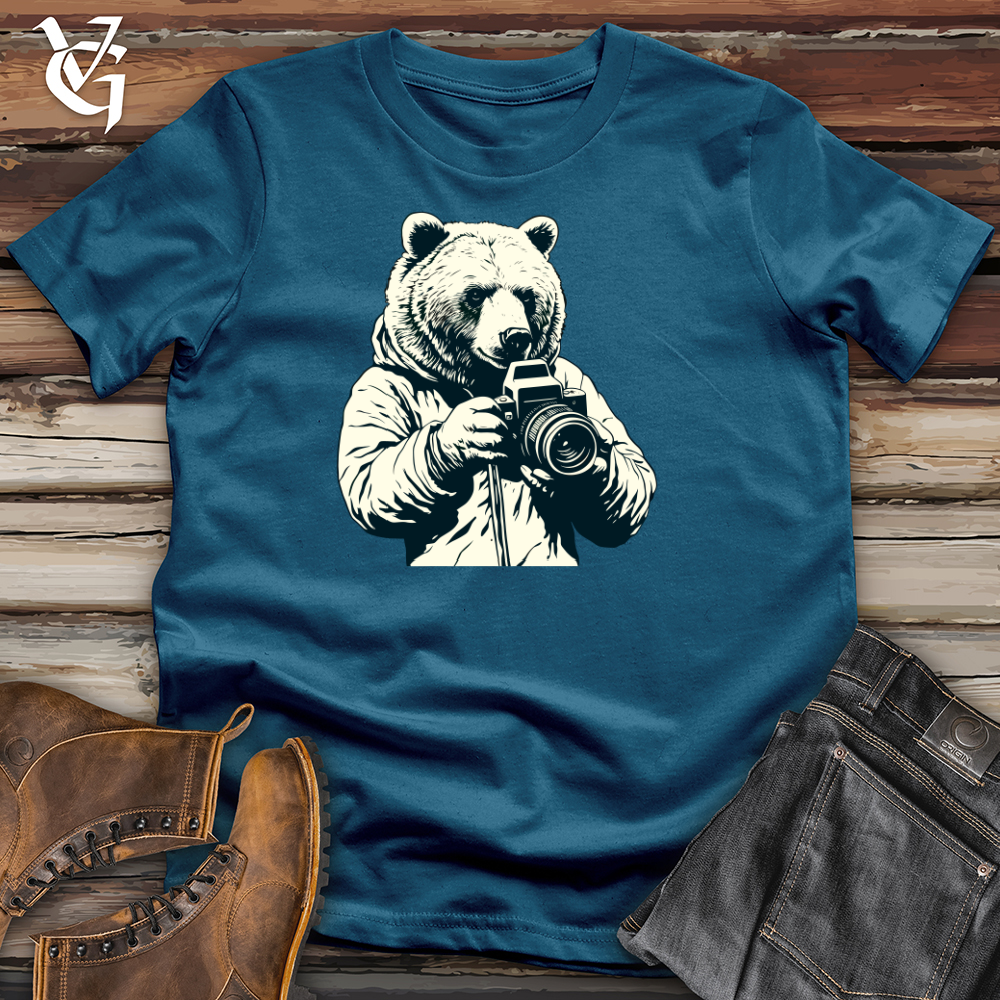 Bear Behind the Lens Moment Cotton Tee