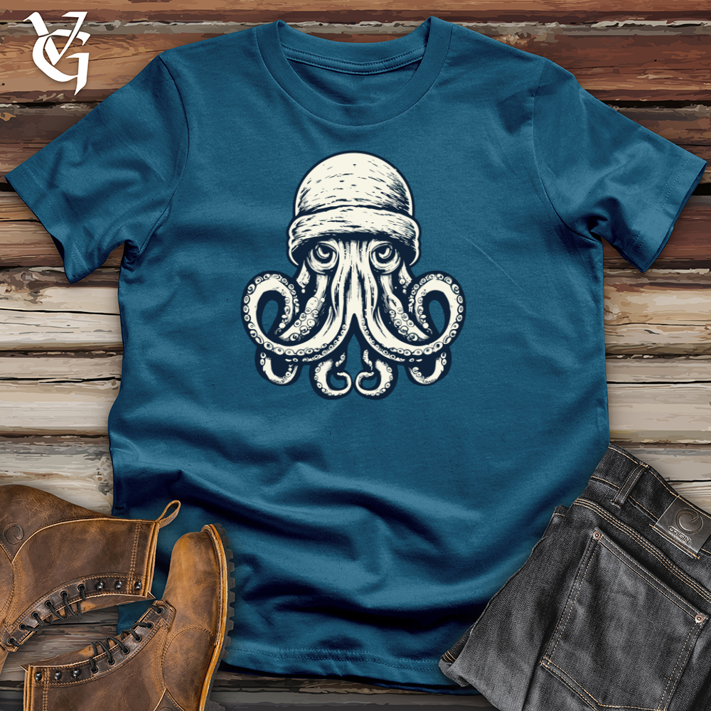 Vintage Snow Hat Octopus Cotton Tee