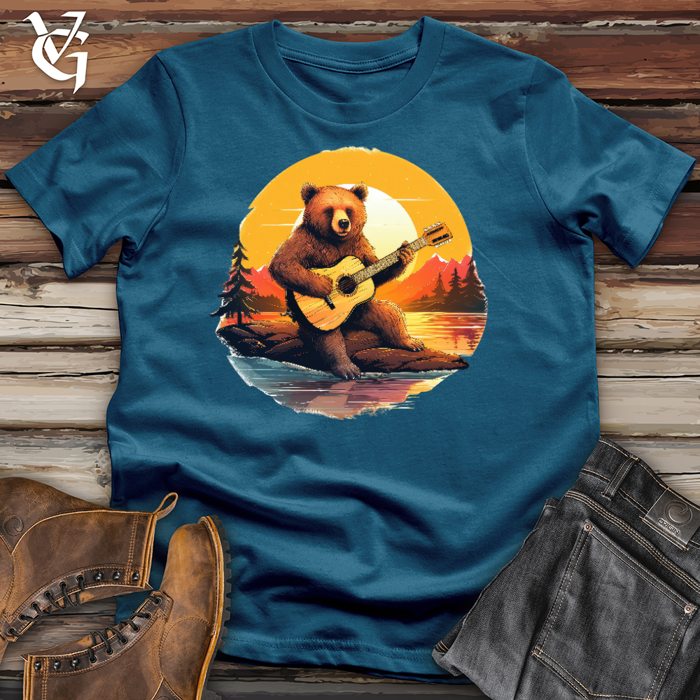 Sunset Bear Guitarist