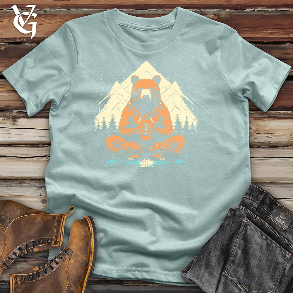 A Bears in Mountain Pose Cotton Tee