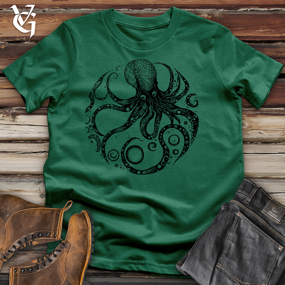 Cycle Of The Octopus Cotton Tee