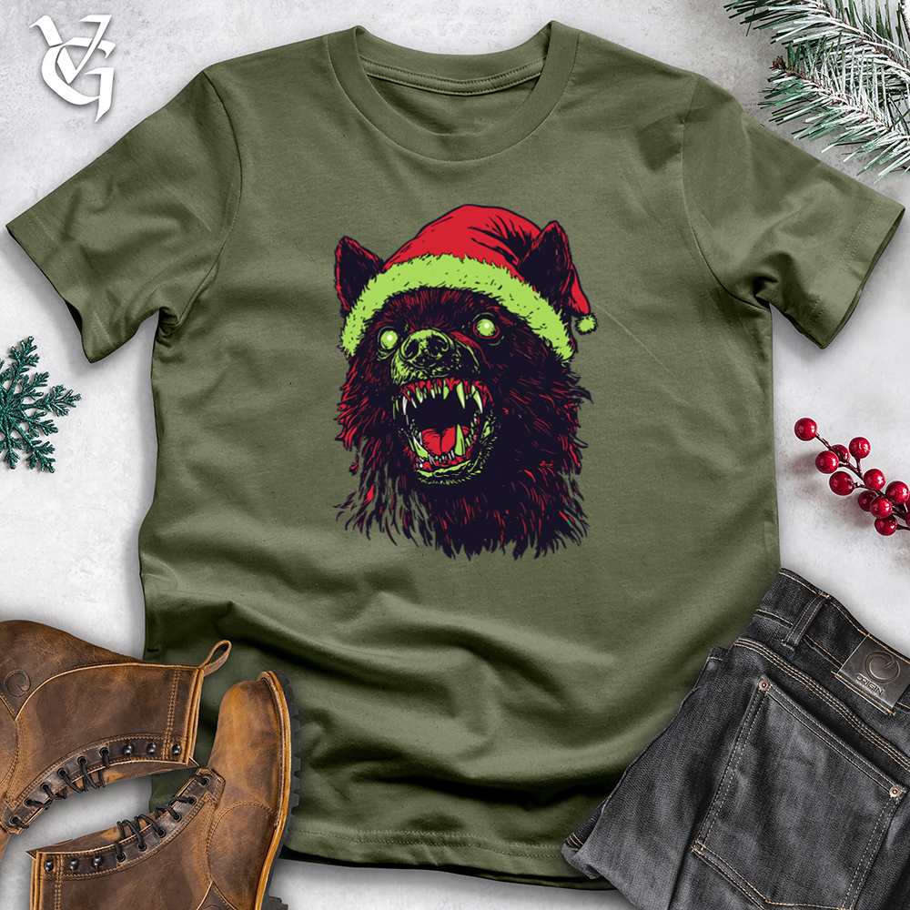 Christmas Berserker Bear Softstyle Tee