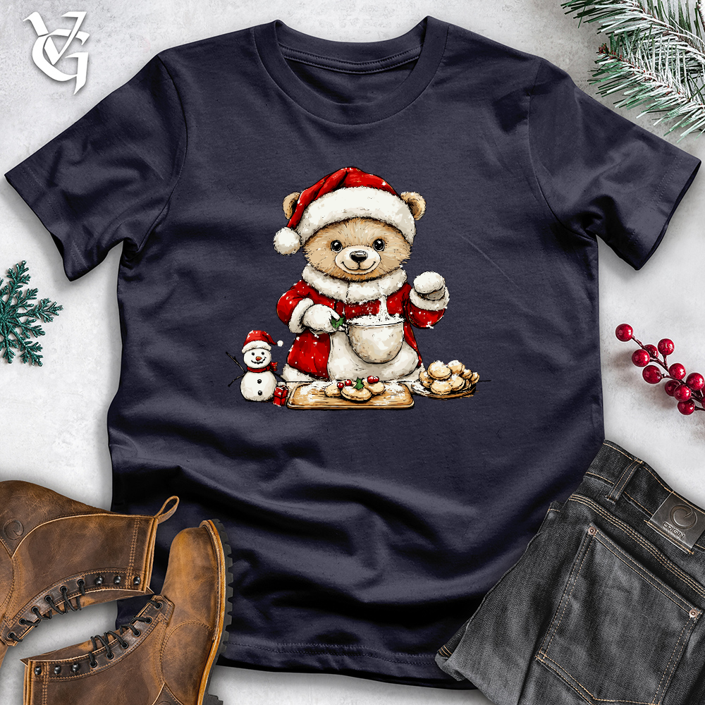 Bear Baking Crew Cotton Tee