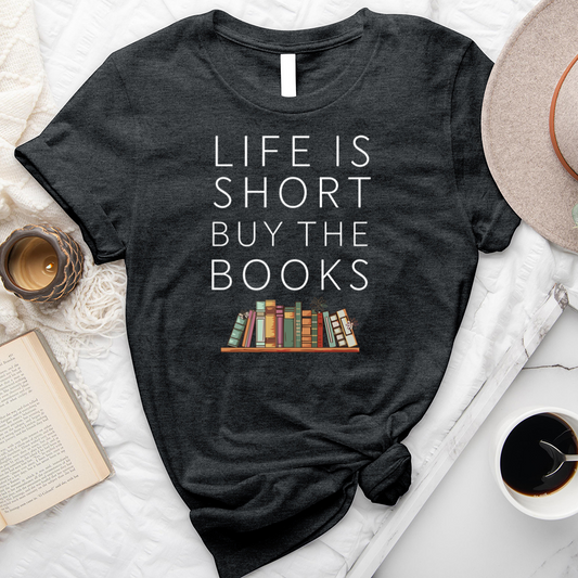 buy the books unisex tee