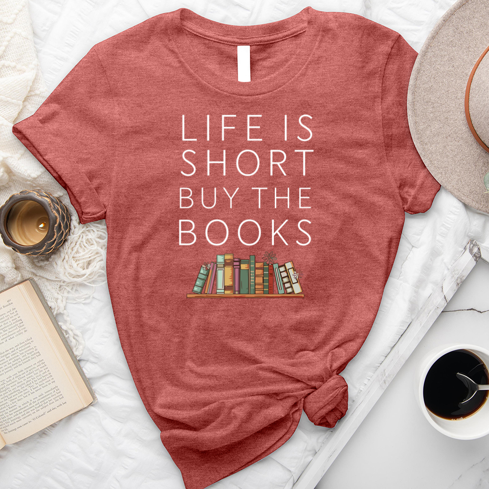 buy the books unisex tee