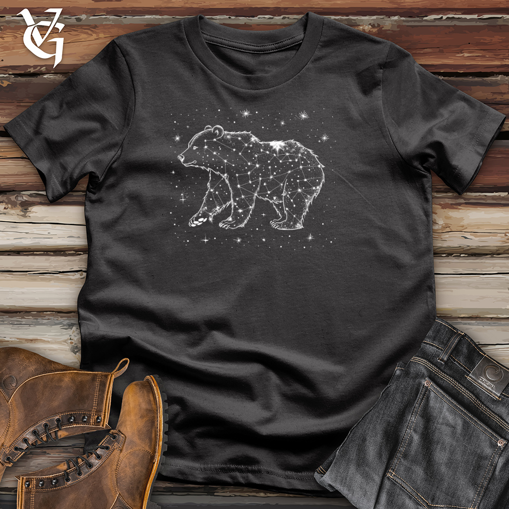 Cosmic Bear Constellations Cotton Tee