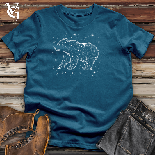 Cosmic Bear Constellations Cotton Tee