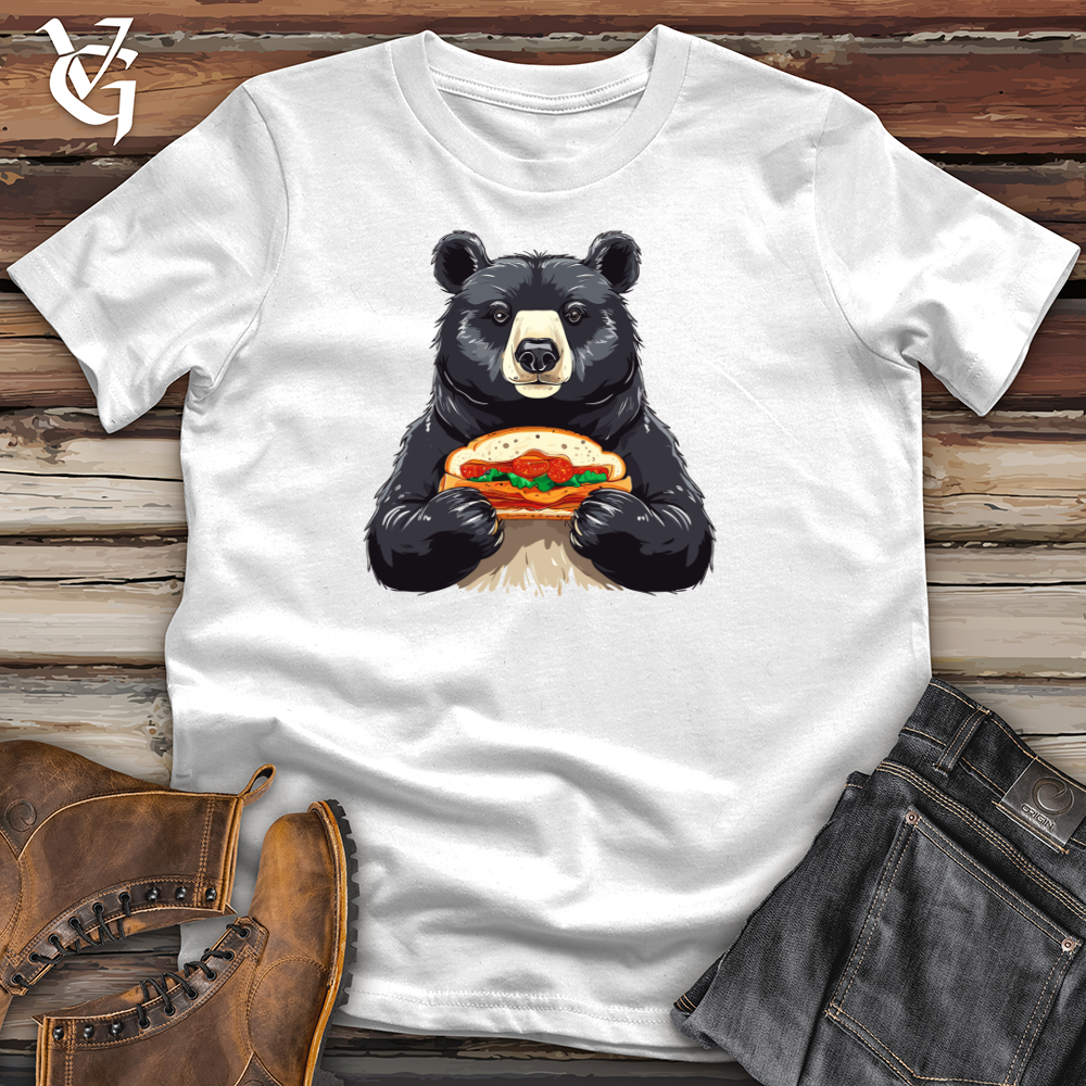 Black Bear with Hoagie Softstyle Tee