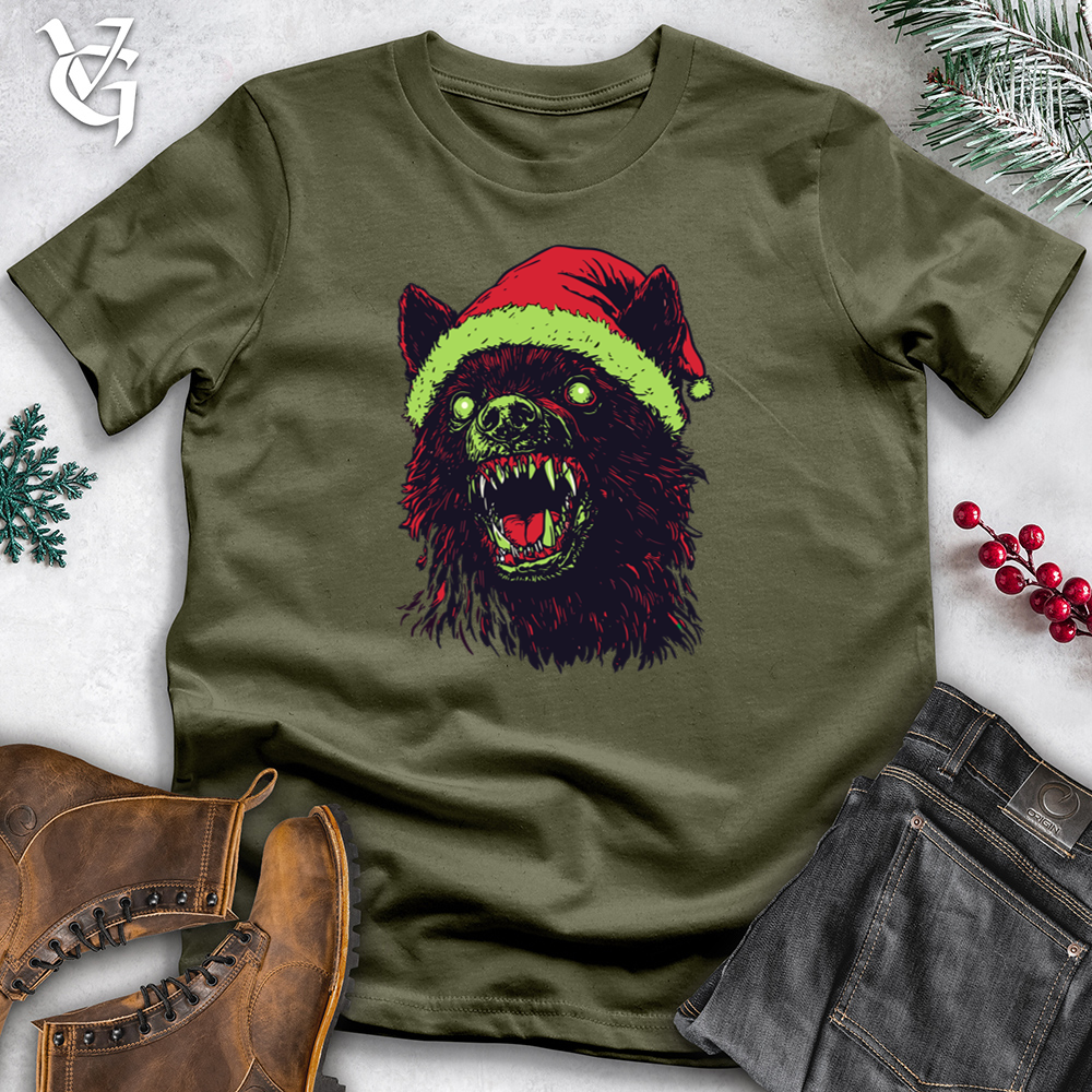 Christmas Berserker Bear Cotton Tee