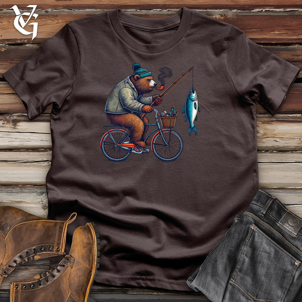 Bear on Cycle Softstyle Tee