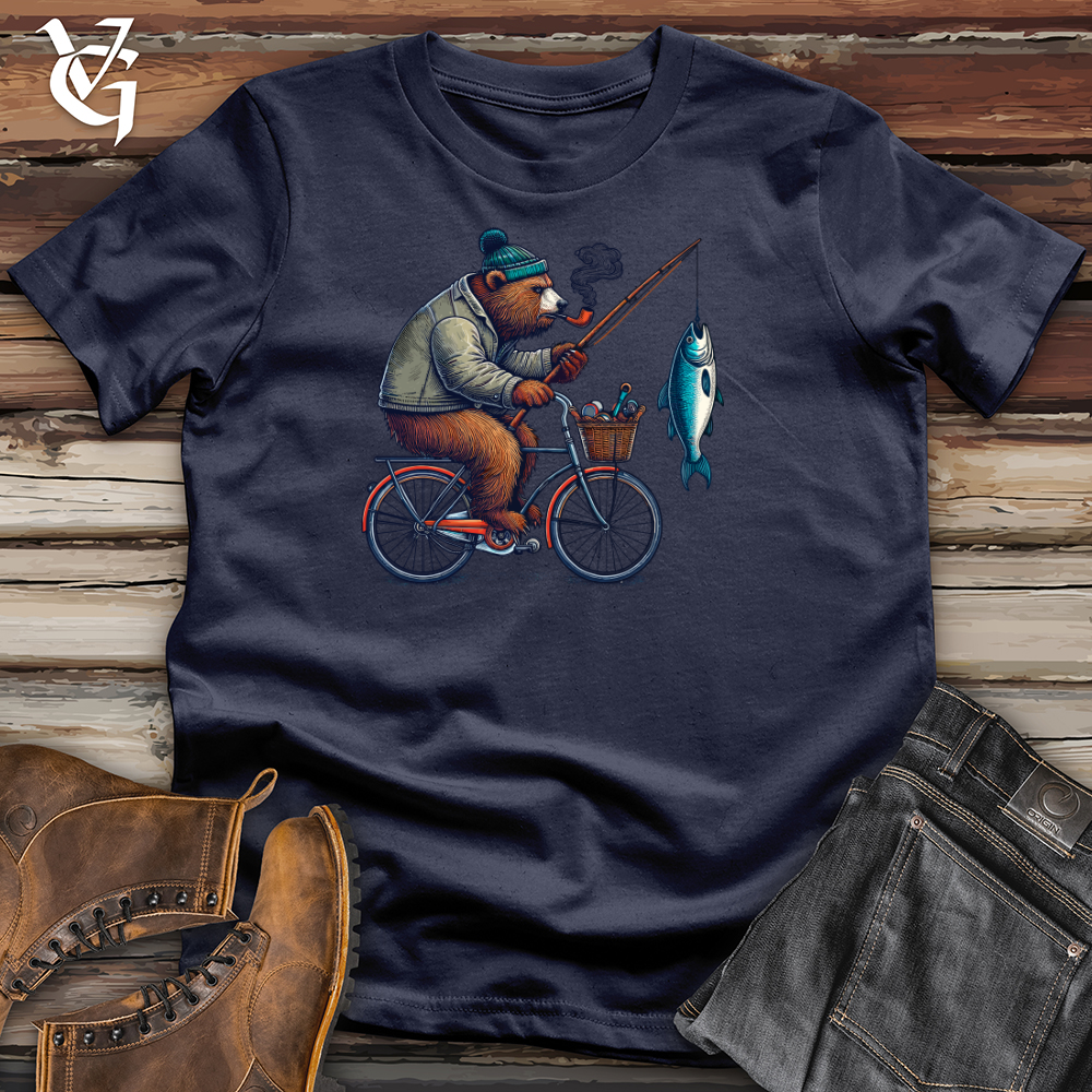 Bear on Cycle Softstyle Tee