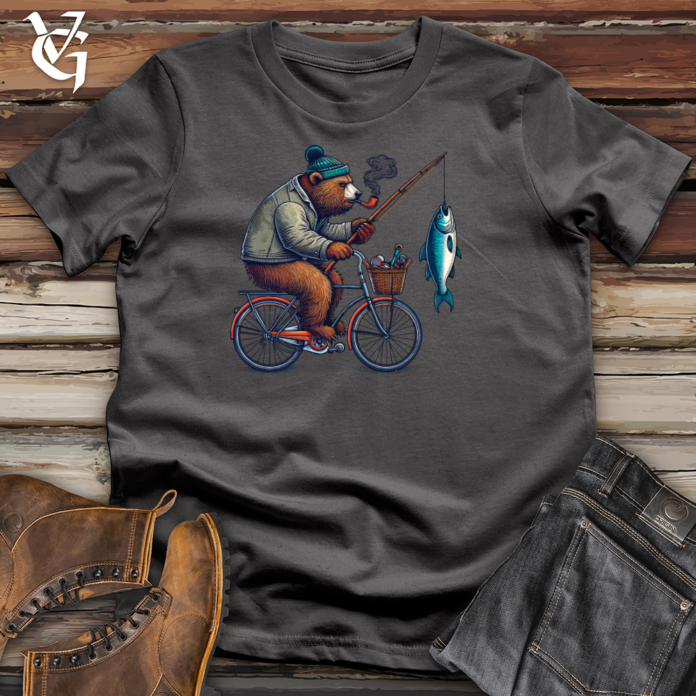 Bear on Cycle Softstyle Tee