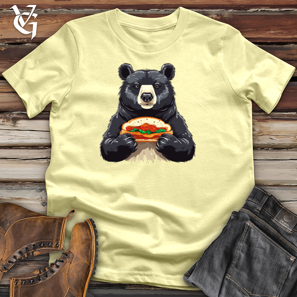 Black Bear with Hoagie Softstyle Tee