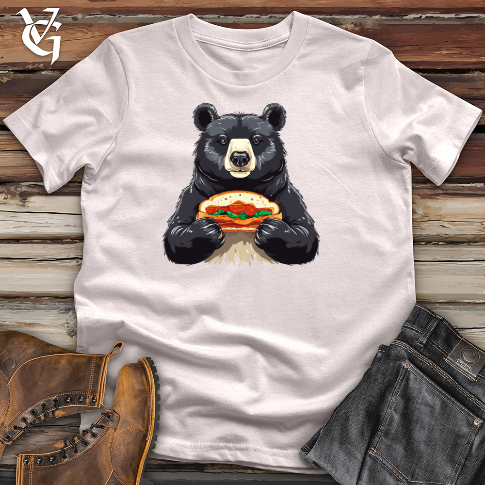 Black Bear with Hoagie Softstyle Tee