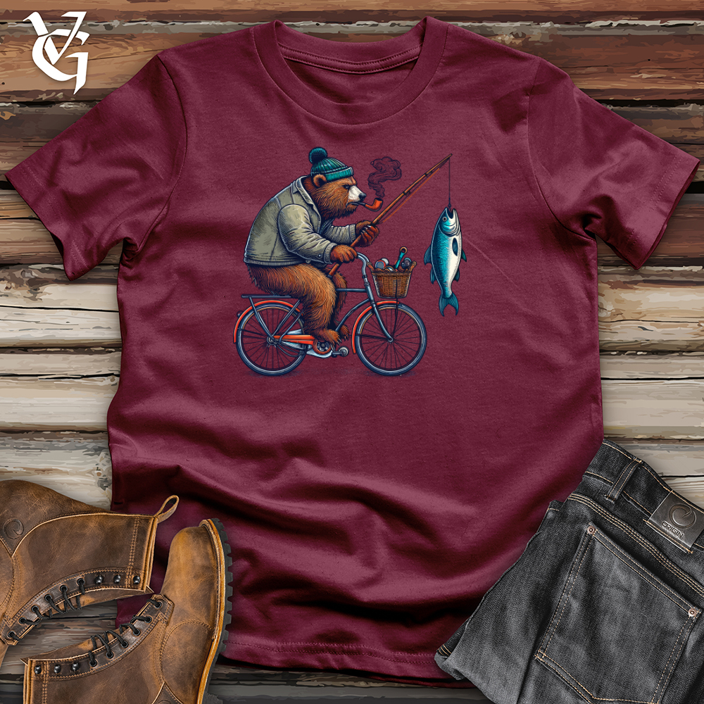 Bear on Cycle Softstyle Tee