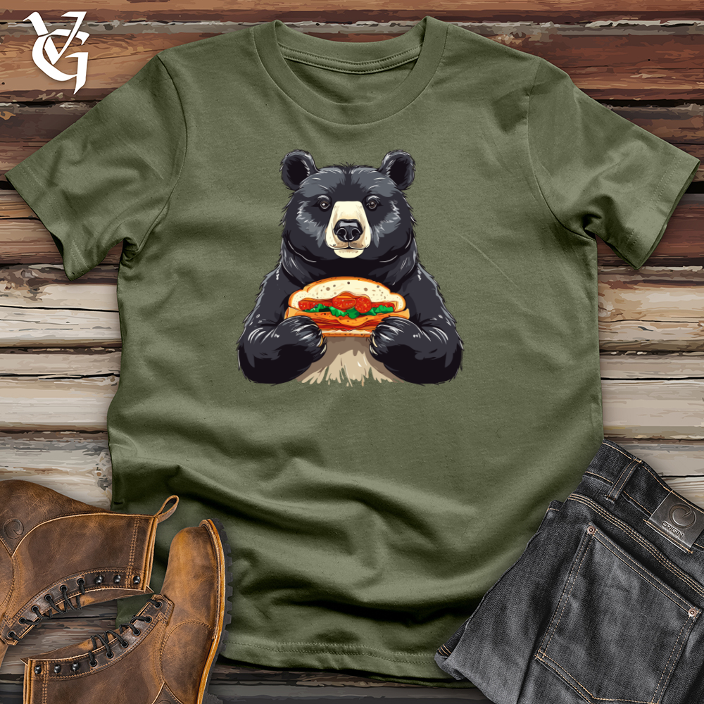 Black Bear with Hoagie Softstyle Tee