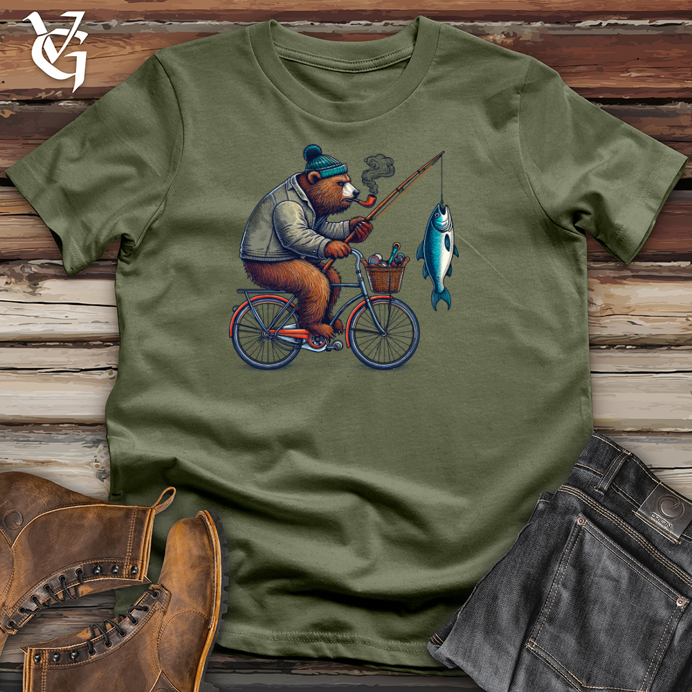 Bear on Cycle Softstyle Tee