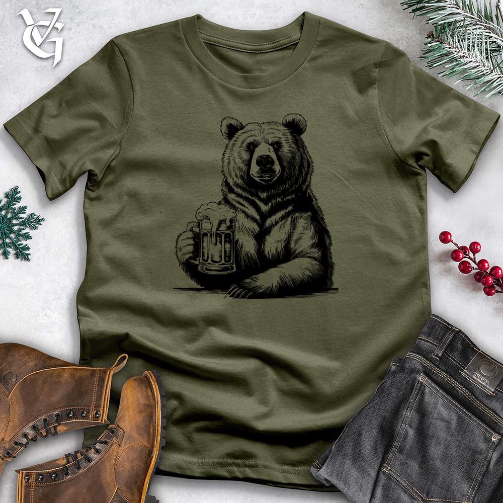 Beer Bear Cotton Tee