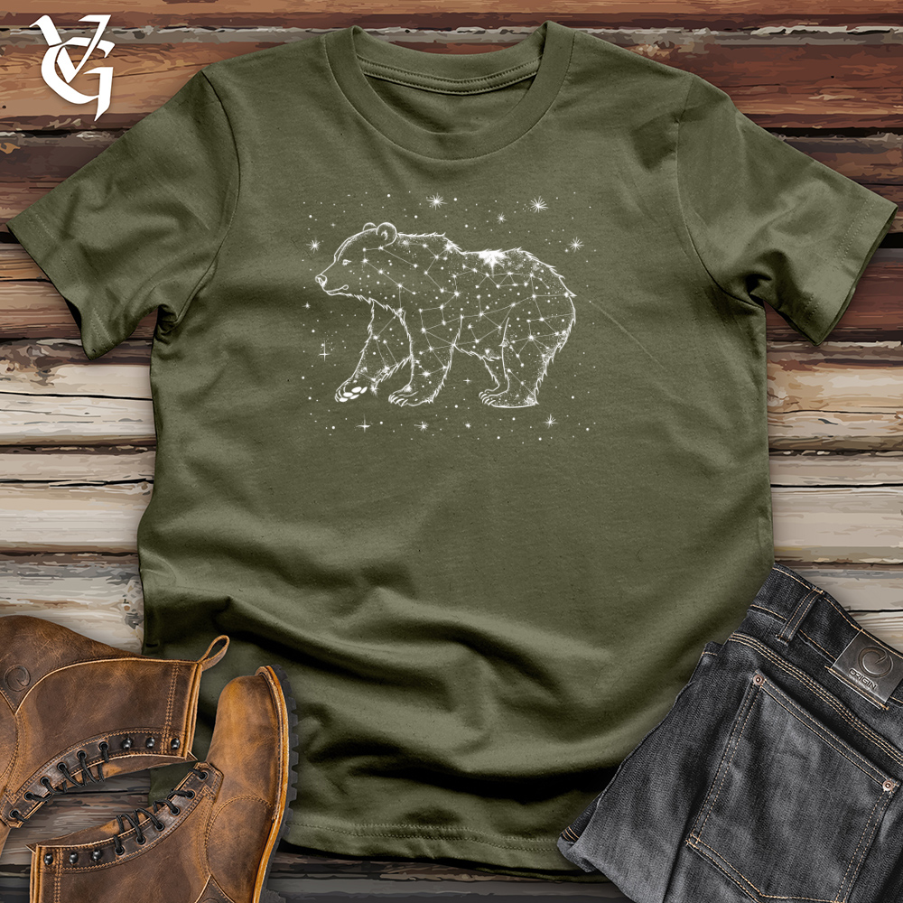 Cosmic Bear Constellations Cotton Tee