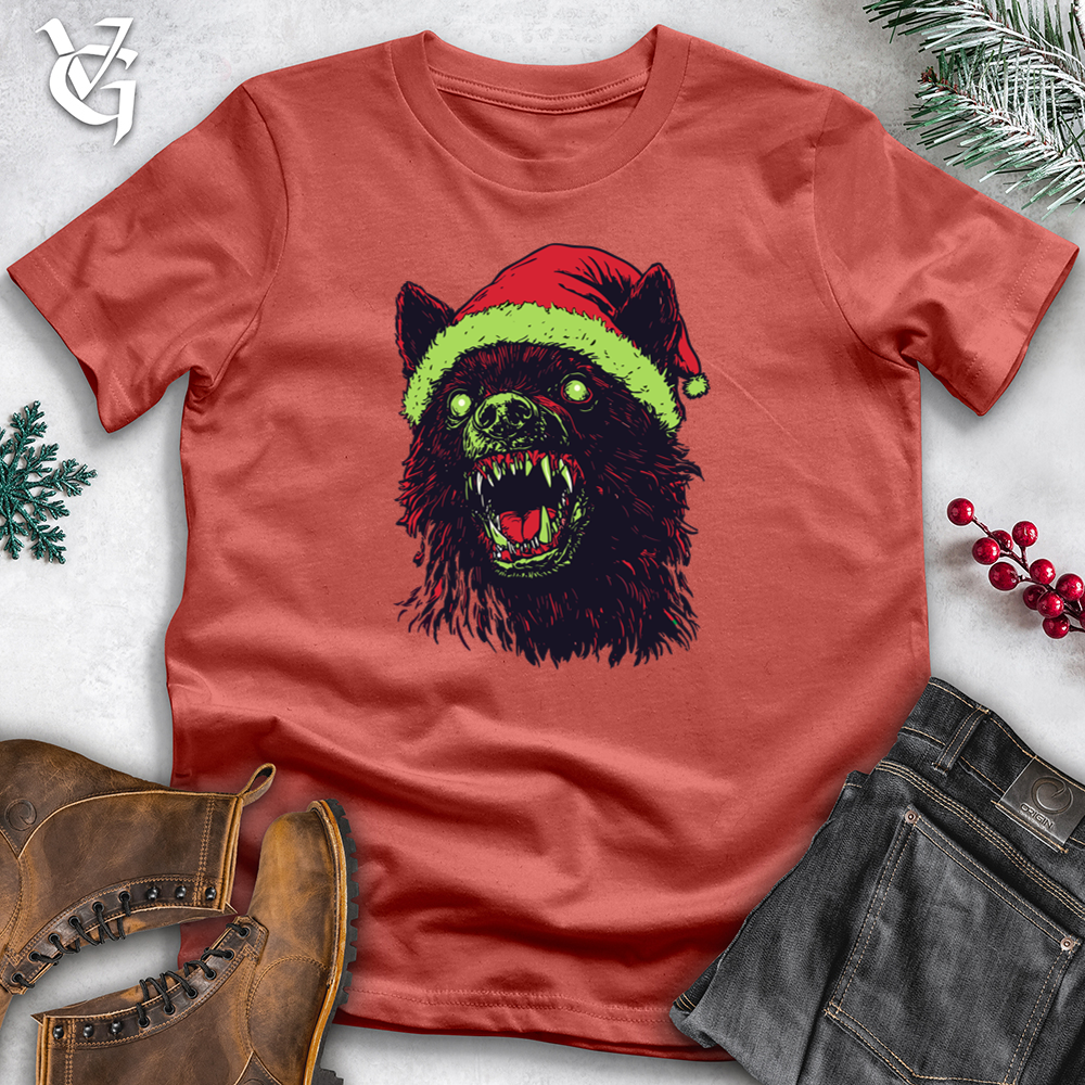 Christmas Berserker Bear Cotton Tee