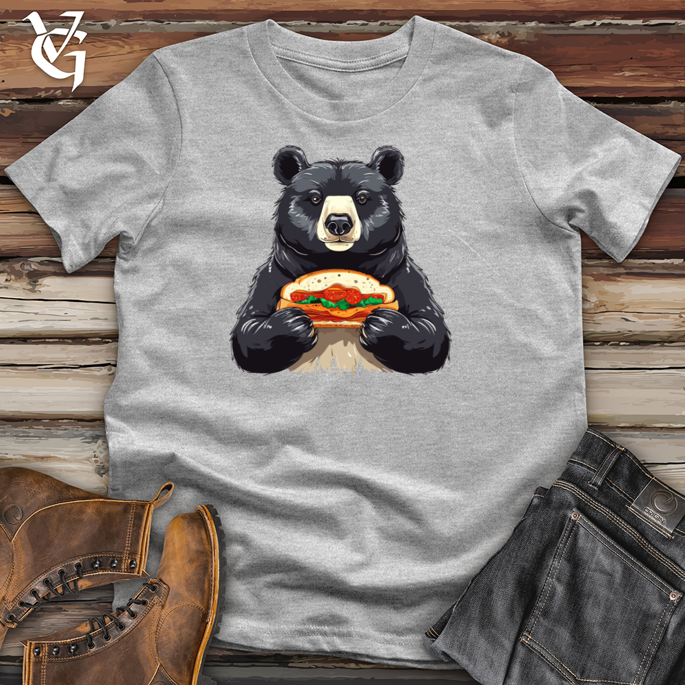 Black Bear with Hoagie Softstyle Tee