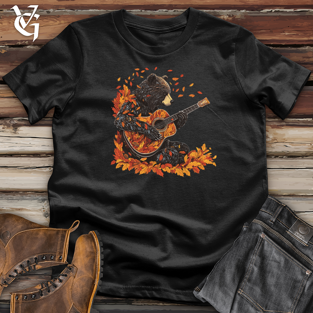 Autumn Bear Guitarist Softstyle Tee