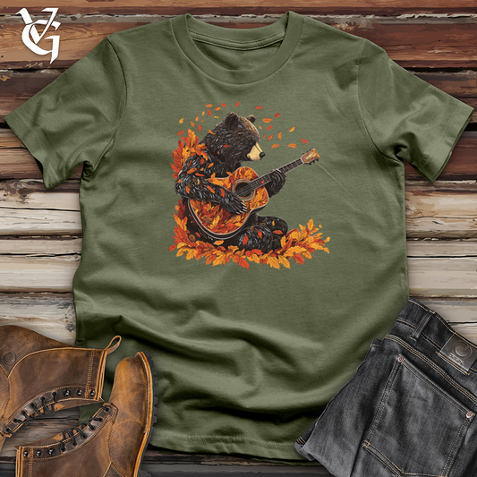 Autumn Bear Guitarist Softstyle Tee