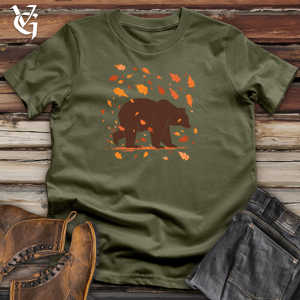 Autumn Amble Bear Cotton Tee