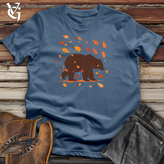 Autumn Amble Bear Cotton Tee