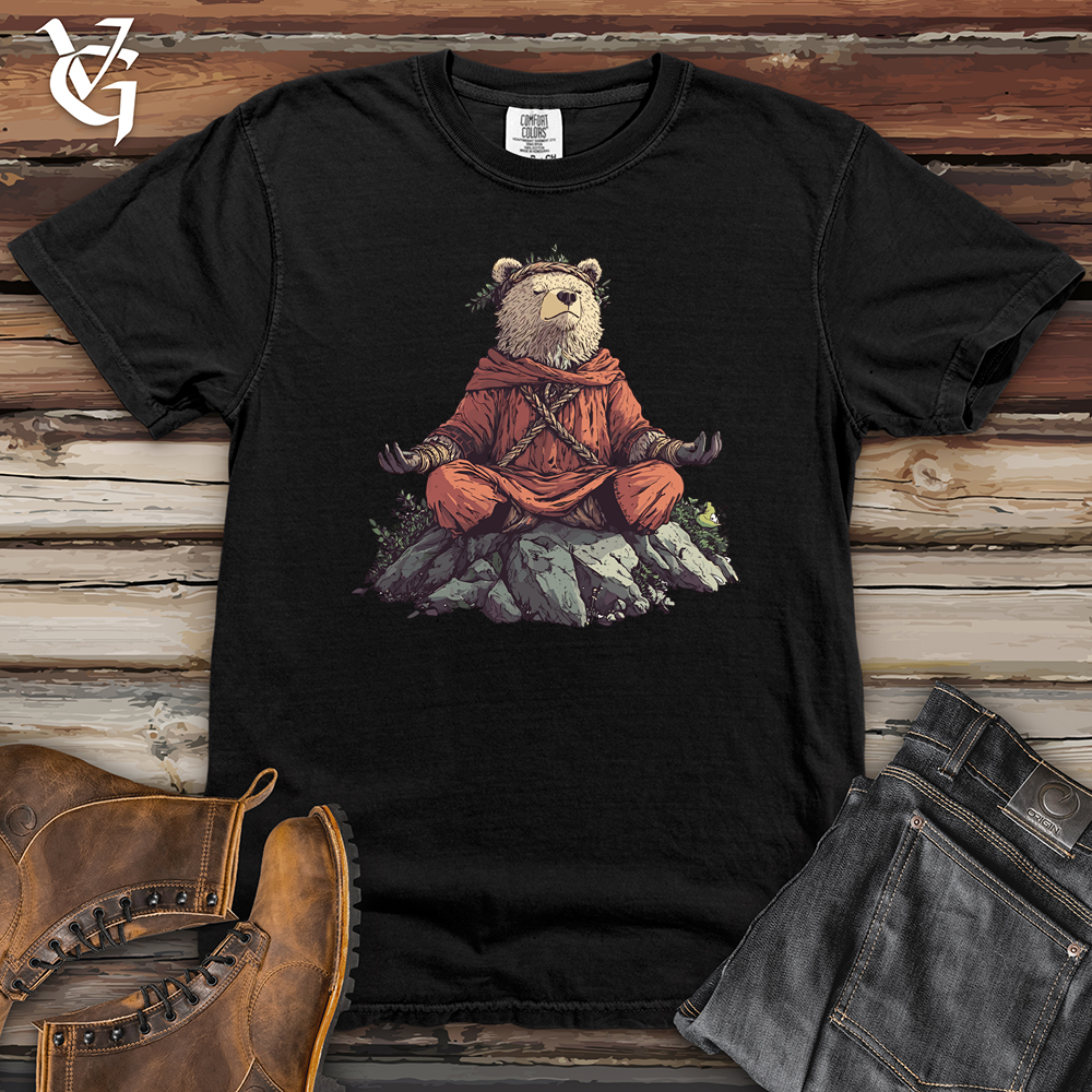 Bear Viking Meditation Heavy Cotton Comfort Colors Tee