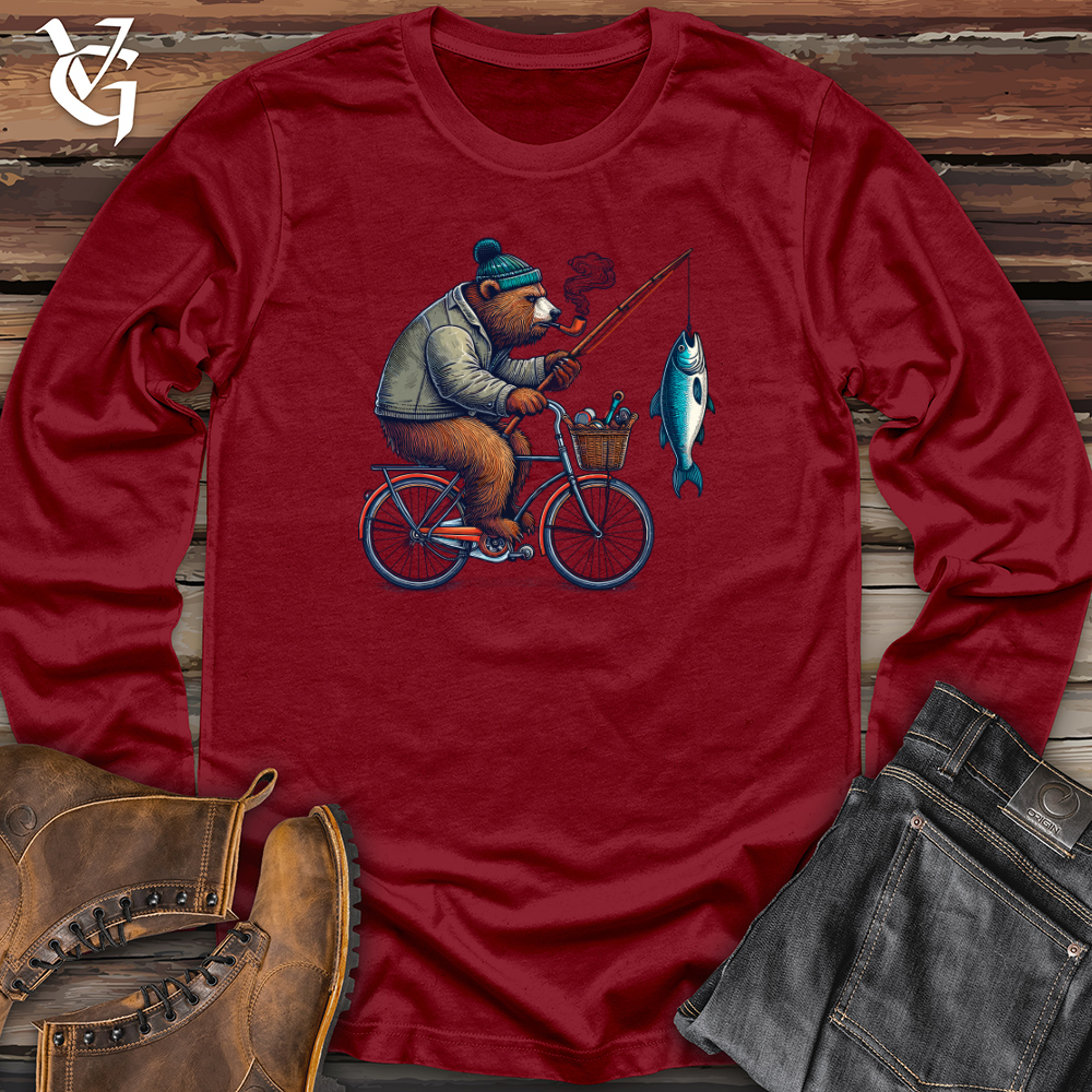 Bear on Cycle Long Sleeve