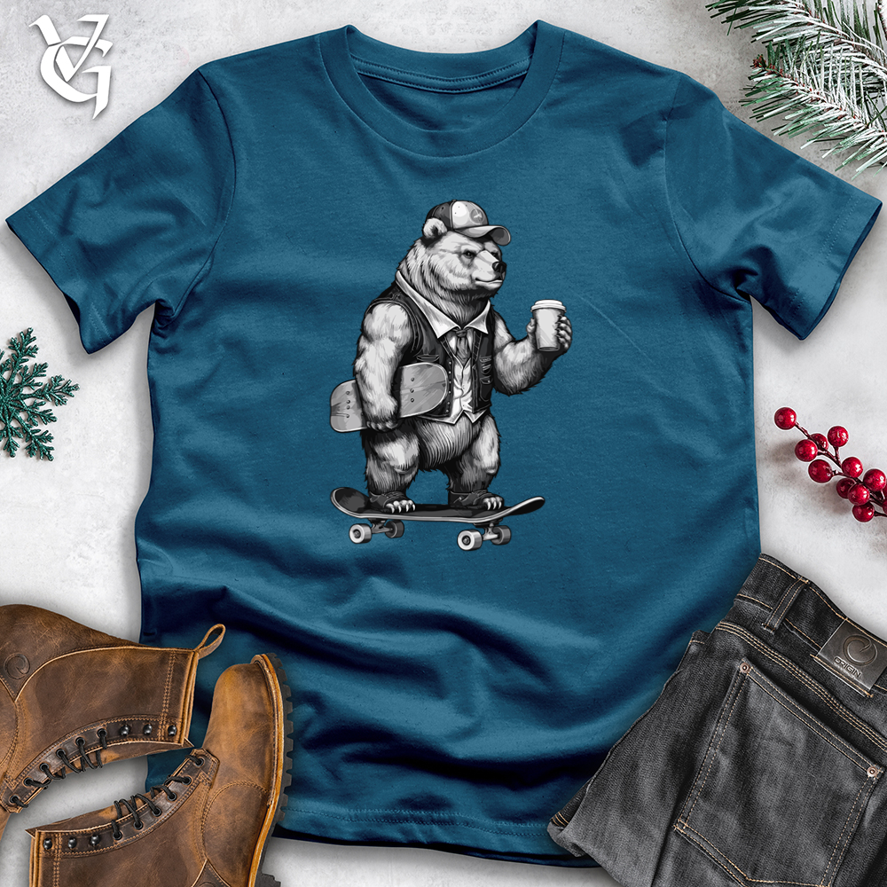 Beer Skating Cotton Tee