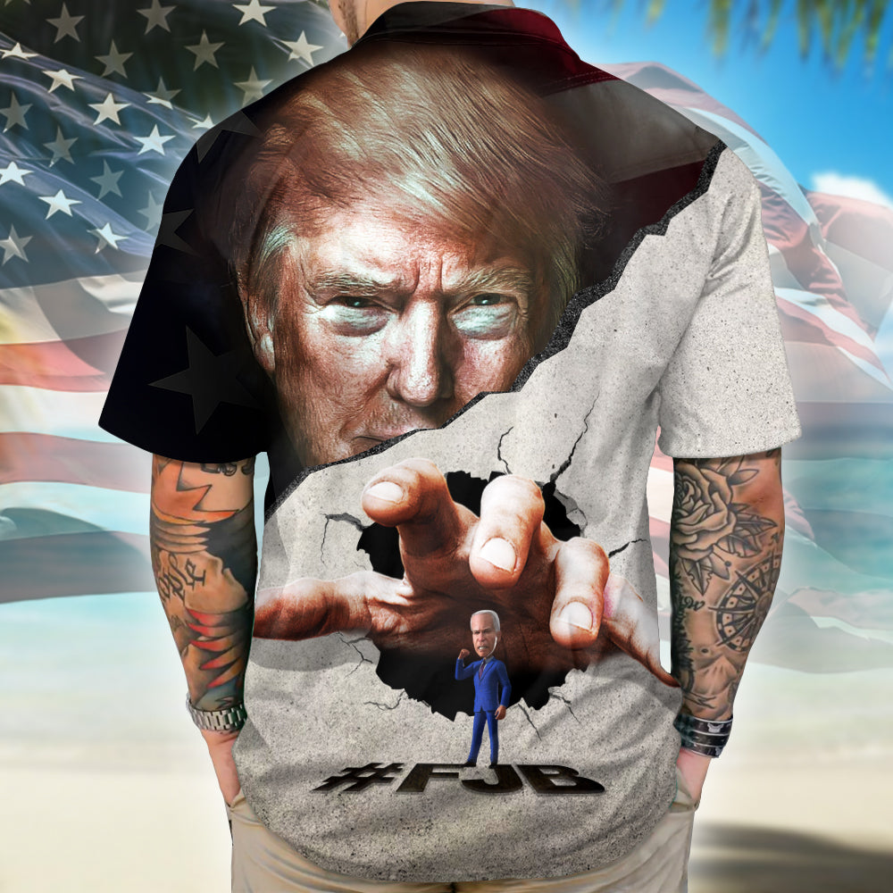 Break The Wall Trump Hawaii Shirt Personalized Gift N369 62577